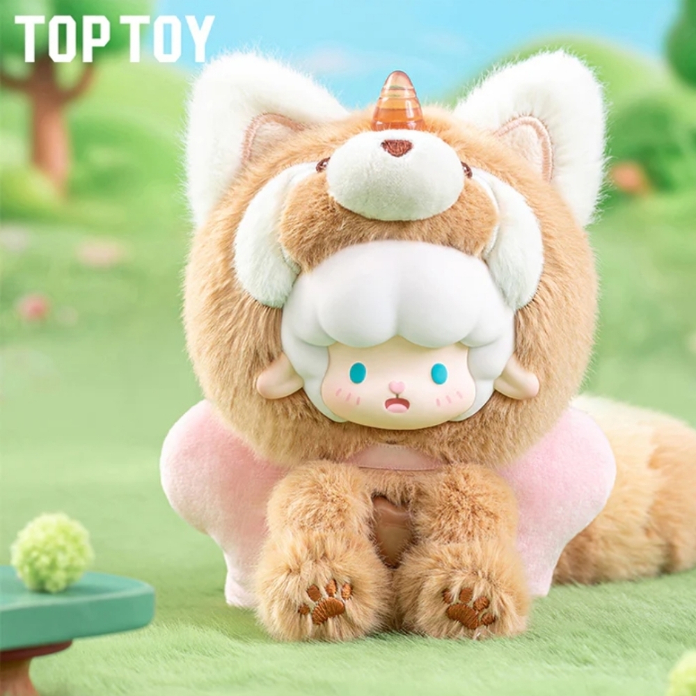 GYUN‎ BIG Tailed Critter Crew Plush NIB - Baby Raccoon